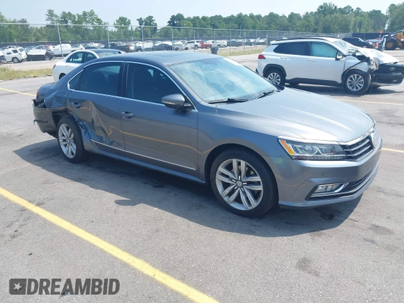 2017 Volkswagen Passat SE with VIN 1VWGT7A33HC058764, listed as a IAAI auction lot 42668036 with 76,732 mi miles and . Bid and sale history available at DreamBid. Image 1.