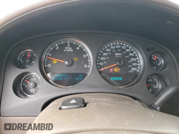 2009 Chevrolet Tahoe 1LT z VIN 1GNFK230X9R249644, wystawiony jako Copart lot #85458774 z przebiegiem 231 448 mil mil oraz Czysty tytuł • Clean title. Historia ofert i sprzedaży dostępna na DreamBid. Obrazek 9.