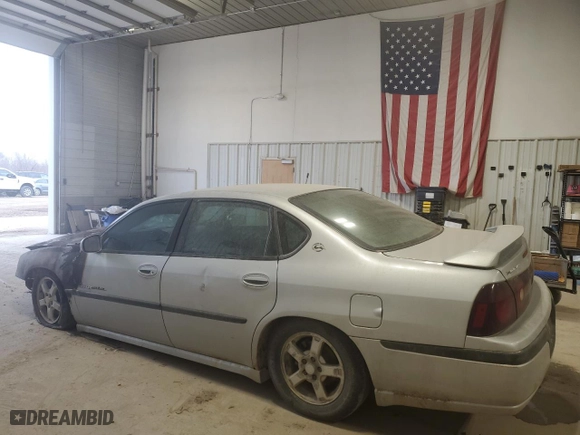 2003 Chevrolet Impala LS with VIN 2G1WH52K839206555, listed as a Copart auction lot 49326245 with 0 mi miles and Salvage Title. Bid and sale history available at carsss.com. Image 2.