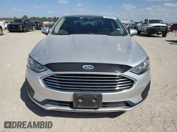 2019 Ford Fusion SE with VIN 3FA6P0HD7KR113434, listed as a Copart auction lot 48719045 with 127,883 mi miles and Salvage Title. Bid and sale history available at carsss.com. Image 5.
