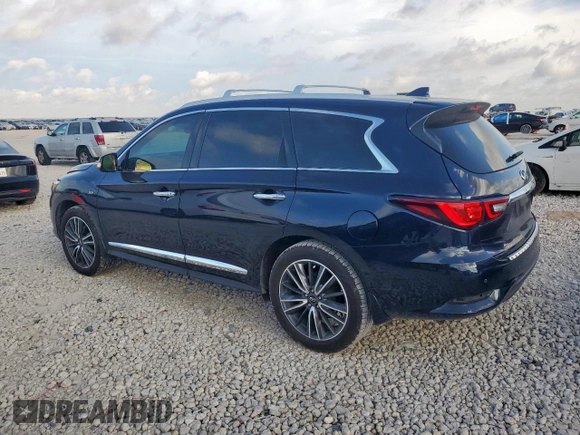 2020 Infiniti QX60 Luxe with VIN 5N1DL0MN2LC545517, listed as a Copart auction lot 65957365 with 93,656 mi miles and Salvage title. Bid and sale history available at DreamBid. Image 2.