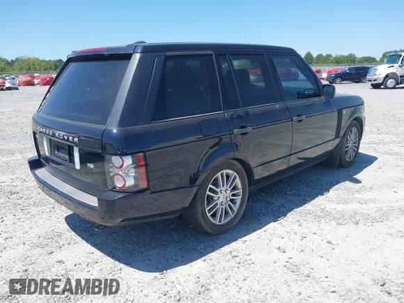 2010 Land Rover Range Rover HSE with VIN SALME1D48AA324744, listed as a IAAI auction lot 42038582 with 148,390 mi miles and . Bid and sale history available at DreamBid. Image 4.