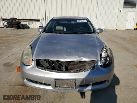 2005 Infiniti G35 Coupe with VIN JNKCV54E45M423602, listed as a Copart auction lot 87466474 with 197,932 mi miles and Salvage Title. Bid and sale history available at carsss.com. Image 5.