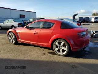2004 Mazda RX-8 with VIN JM1FE173340103274, listed as a Copart auction lot 80391344 with Not Provided miles and Salvage Title. Bid and sale history available at carsss.com. Image 2.