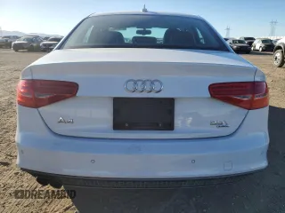 2015 Audi A4 Premium Plus with VIN WAUFFAFL2FN002342, listed as a Copart auction lot 87968965 with 66,300 mi miles and Salvage Title. Bid and sale history available at carsss.com. Image 6.