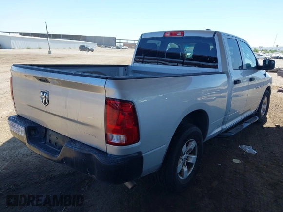 2012 Ram 1500 ST with VIN 1C6RD6FK2CS207531, listed as a IAAI auction lot 42623849 with 104,742 mi miles and . Bid and sale history available at DreamBid. Image 4.