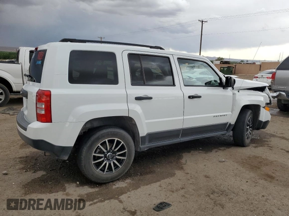 2015 Jeep Patriot Sport with VIN 1C4NJRBB6FD189938, listed as a Copart auction lot 54958105 with 82,518 mi miles and Salvage title. Bid and sale history available at DreamBid. Image 3.