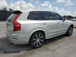 2021 Volvo XC90 Inscription Expression with VIN YV4BR00L5M1756476, listed as a Copart auction lot 58177035 with 45,699 mi miles and Salvage title. Bid and sale history available at DreamBid. Image 3.