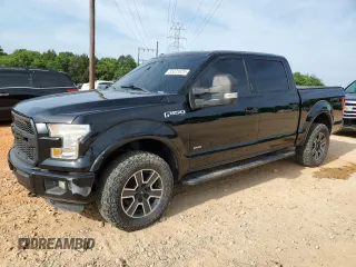 2016 Ford F-150 XLT with VIN 1FTEW1EP8GFB77175, listed as a Copart auction lot 55331025 with 153,072 mi miles and Salvage Title. Bid and sale history available at carsss.com. Image 1.