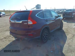 2016 Honda CR-V SE with VIN 2HKRM4H43GH660332, listed as a IAAI auction lot 41229358 with 108,833 mi miles and . Bid and sale history available at carsss.com. Image 4.