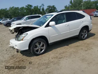 2006 Lexus RX 400h with VIN JTJHW31U660026841, listed as a Copart auction lot 60598935 with 185,947 mi miles and Salvage title. Bid and sale history available at DreamBid. Image 1.