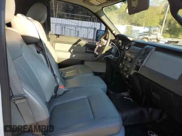 2012 Ford F-150 XL with VIN 1FTMF1CF6CFB58835, listed as a Copart auction lot 80748034 with 134,130 mi miles and Salvage Title. Bid and sale history available at carsss.com. Image 10.
