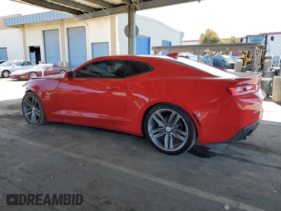 2018 Chevrolet Camaro 1LT with VIN 1G1FB1RS8J0128723, listed as a Copart auction lot 51802045 with 76,372 mi miles and Salvage Title. Bid and sale history available at carsss.com. Image 2.