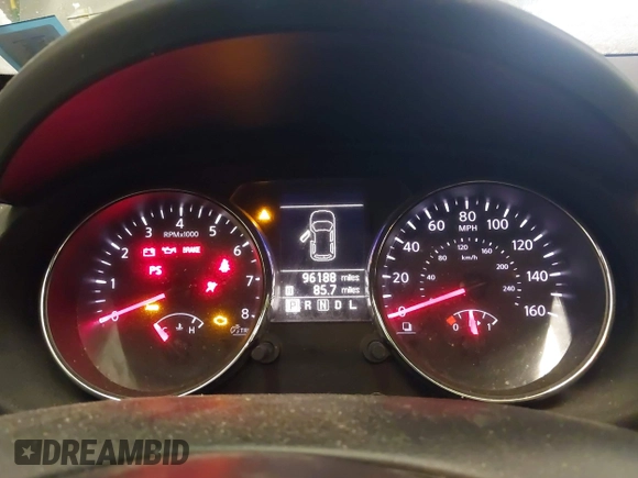 2013 Nissan Rogue SL with VIN JN8AS5MV7DW649853, listed as a IAAI auction lot 41607486 with 96,188 mi miles and . Bid and sale history available at DreamBid. Image 7.