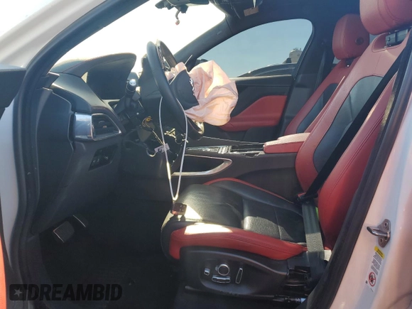 2020 Jaguar F-Pace S with VIN SADCM2FV0LA660221, listed as a Copart auction lot 78675784 with 23,661 mi miles and Salvage Title. Bid and sale history available at DreamBid. Image 7.