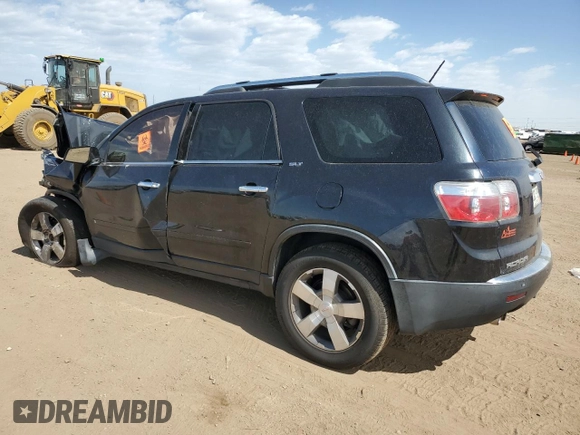 2009 GMC Acadia SLT2 with VIN 1GKEV33D49J171532, listed as a Copart auction lot 59546664 with Not Provided miles and Salvage Title. Bid and sale history available at carsss.com. Image 2.