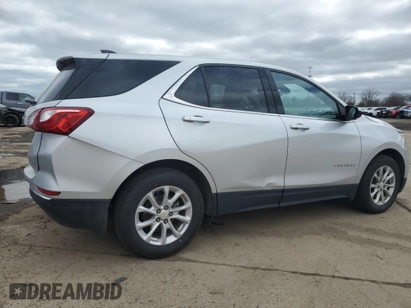2020 Chevrolet Equinox LT with VIN 3GNAXJEV3LS523012, listed as a Copart auction lot 50192515 with 62,492 mi miles and Non repairable. Bid and sale history available at DreamBid. Image 3.