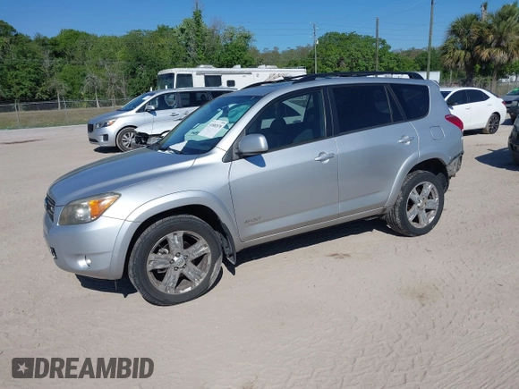 2006 Toyota RAV4 Sport with VIN JTMBK32V165000890, listed as a IAAI auction lot 41882078 with 184,761 mi miles. Bid and sale history available at carsss.com. Image 2.