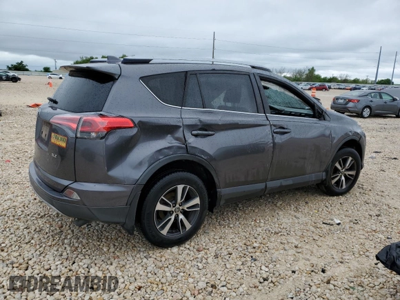 2017 Toyota RAV4 XLE with VIN JTMWFREV9HJ103246, listed as a Copart auction lot 52048655 with 0 mi miles and Salvage Title. Bid and sale history available at carsss.com. Image 3.