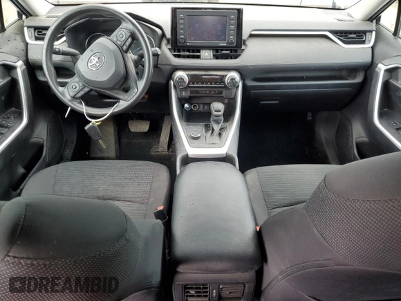 2021 Toyota RAV4 Hybrid LE with VIN 4T3MWRFV8MU020439, listed as a Copart auction lot 49834745 with 21,060 mi miles and Salvage Title. Bid and sale history available at carsss.com. Image 8.