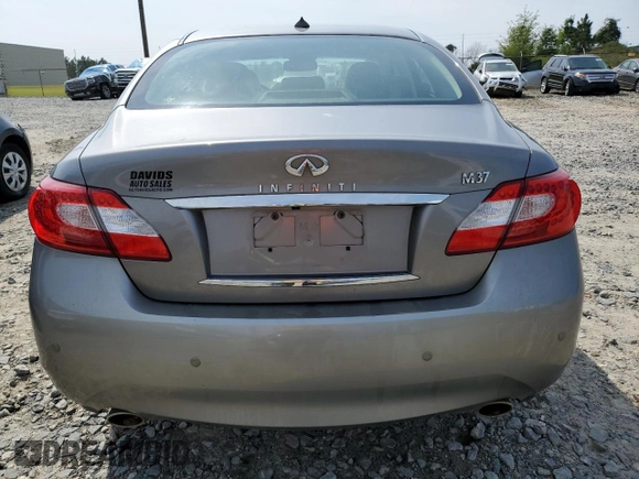 2013 Infiniti M with VIN JN1BY1AP3DM510590, listed as a Copart auction lot 49236045 with 122,455 mi miles and Salvage title. Bid and sale history available at DreamBid. Image 6.