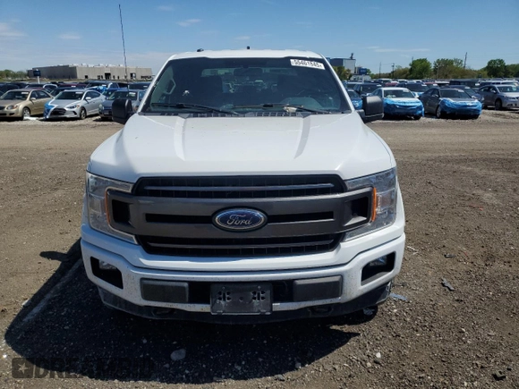 2018 Ford F-150 XL with VIN 1FTFW1E5XJFA09466, listed as a Copart auction lot 55461845 with 123,366 mi miles and Salvage title. Bid and sale history available at DreamBid. Image 5.