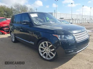 2017 Land Rover Range Rover HSE z VIN SALGS2FV5HA347782, wystawiony jako IAAI lot #41769716 z przebiegiem 66 078 mil mil oraz . Historia ofert i sprzedaży dostępna na DreamBid. Obrazek 1.