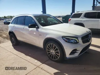 2017 Mercedes-Benz GLC with VIN WDC0G6EB9HF258898, listed as a Copart auction lot 80385914 with 98,318 mi miles and Salvage Title. Bid and sale history available at carsss.com. Image 4.