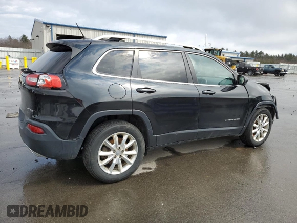 2015 Jeep Cherokee Limited z VIN 1C4PJMDS6FW729656, wystawiony jako Copart lot #52825715 z przebiegiem 105 251 mil mil oraz Szkoda całkowita • Salvage title. Historia ofert i sprzedaży dostępna na DreamBid. Obrazek 3.