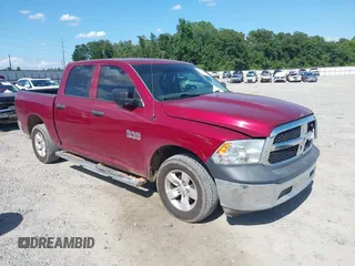 2014 Ram 1500 Express with VIN 1C6RR6KG7ES211113, listed as a IAAI auction lot 42580234 with 95,168 mi miles and . Bid and sale history available at DreamBid. Image 1.