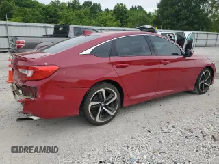 2020 Honda Accord Sport with VIN 1HGCV2F3XLA025614, listed as a Copart auction lot 55842835 with 98,117 mi miles and Salvage title. Bid and sale history available at DreamBid. Image 3.