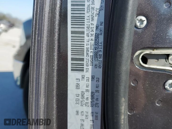 2018 Ram 1500 Lone Star Silver with VIN 1C6RR6LM2JS225662, listed as a Copart auction lot 88534335 with 78,842 mi miles and Salvage title. Bid and sale history available at DreamBid. Image 13.