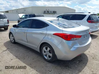 2013 Hyundai Elantra Limited with VIN 5NPDH4AE6DH392129, listed as a IAAI auction lot 42218163 with 185,124 mi miles and . Bid and sale history available at DreamBid. Image 3.