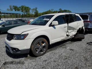2015 Dodge Journey Crossroad z VIN 3C4PDCGB0FT543324, wystawiony jako Copart lot #52509695 z przebiegiem 150 886 mil mil oraz Szkoda całkowita • Salvage title. Historia ofert i sprzedaży dostępna na DreamBid. Obrazek 1.