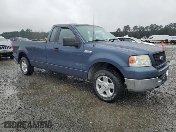 2004 Ford F-150 XL with VIN 1FTRF12W94NB34625, listed as a Copart auction lot 42655245 with 156,829 mi miles and Salvage Title. Bid and sale history available at carsss.com. Image 4.