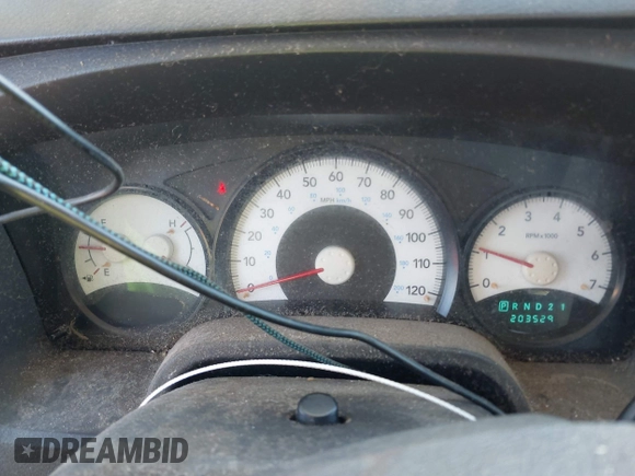 2009 Dodge Dakota ST with VIN 1D7HE22K69S726080, listed as a IAAI auction lot 41348469 with 203,529 mi miles and . Bid and sale history available at DreamBid. Image 7.