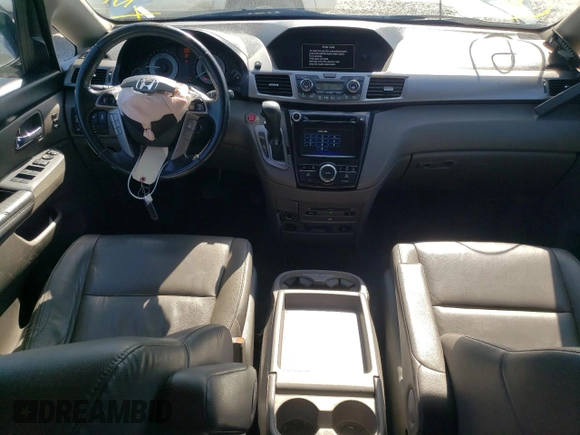 2016 Honda Odyssey Touring Elite with VIN 5FNRL5H91GB075591, listed as a Copart auction lot 51652045 with 126,965 mi miles and Salvage Title. Bid and sale history available at carsss.com. Image 8.