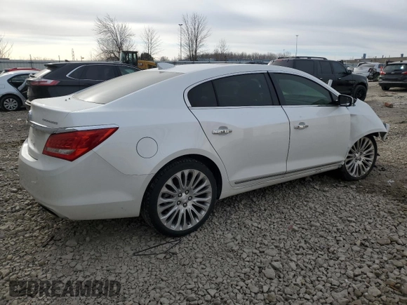 2016 Buick LaCrosse Premium II with VIN 1G4GF5G36GF255510, listed as a Copart auction lot 87032934 with 63,132 mi miles and Clean Title. Bid and sale history available at carsss.com. Image 3.