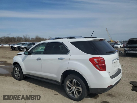 2016 Chevrolet Equinox LTZ with VIN 2GNFLGEK5G6319102, listed as a Copart auction lot 51767095 with 62,823 mi miles and Salvage Title. Bid and sale history available at carsss.com. Image 2.