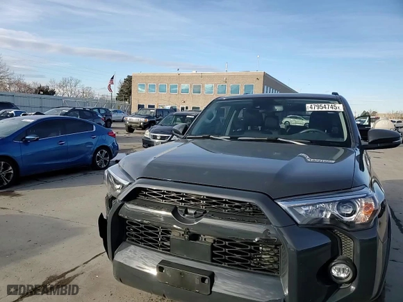 2024 Toyota 4Runner SR5 Premium with VIN JTENU5JR1R6245965, listed as a Copart auction lot 47954745 with 15,773 mi miles and Salvage Title. Bid and sale history available at carsss.com. Image 14.