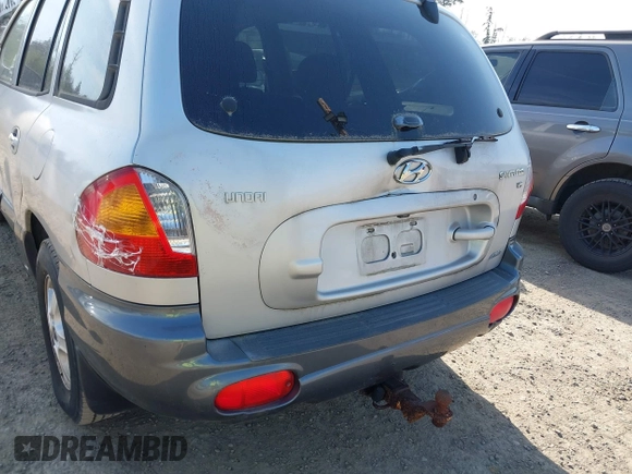 2002 Hyundai Santa Fe GLS with VIN KM8SC73D12U296838, listed as a IAAI auction lot 42117975 with 154,248 mi miles. Bid and sale history available at carsss.com. Image 6.