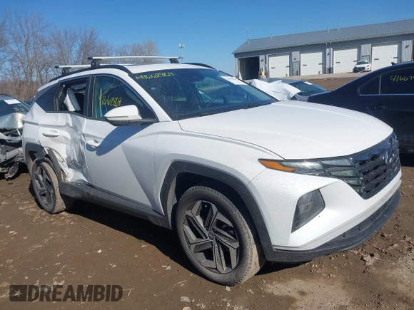 2022 Hyundai Tucson SEL with VIN 5NMJCCAE8NH042107, listed as a IAAI auction lot 41662869 with 39,456 mi miles. Bid and sale history available at carsss.com. Image 6.