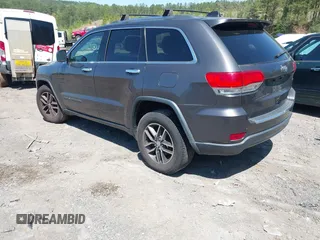 2017 Jeep Grand Cherokee Limited with VIN 1C4RJEBG5HC949971, listed as a IAAI auction lot 41981446 with 117,746 mi miles. Bid and sale history available at carsss.com. Image 3.