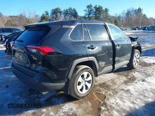 2023 Toyota RAV4 LE with VIN 2T3F1RFV7PC371484, listed as a IAAI auction lot 41497266 with 21,071 mi miles. Bid and sale history available at carsss.com. Image 4.