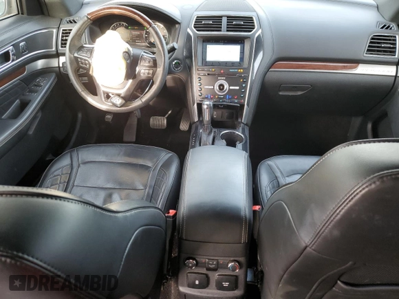 2018 Ford Explorer Platinum with VIN 1FM5K8HT0JGB63491, listed as a Copart auction lot 80154764 with 69,460 mi miles and Salvage Title. Bid and sale history available at carsss.com. Image 8.