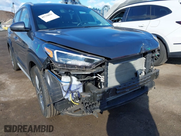 2019 Hyundai Tucson Ultimate with VIN KM8J3CAL1KU068739, listed as a IAAI auction lot 41738850 with 6,005 mi miles. Bid and sale history available at carsss.com. Image 18.