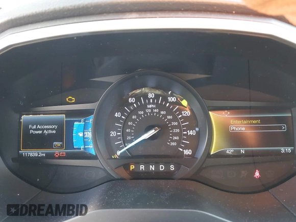 2018 Ford Edge SEL with VIN 2FMPK4J98JBC06837, listed as a IAAI auction lot 41570538 with 117,839 mi miles. Bid and sale history available at carsss.com. Image 7.