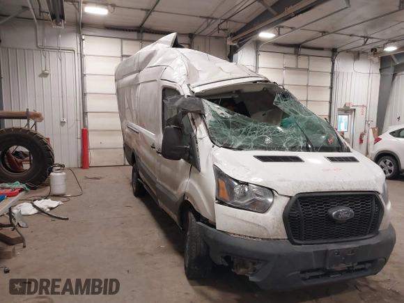 2023 Ford Transit Cargo with VIN 1FTBW3X87PKB39433, listed as a IAAI auction lot 41151064 with Not provided miles and . Bid and sale history available at DreamBid. Image 6.