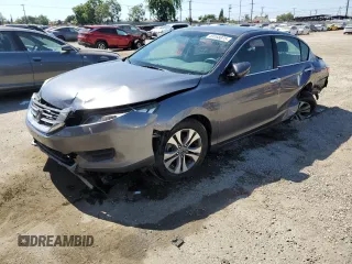 2014 Honda Accord LX z VIN 1HGCR2F30EA056605, wystawiony jako Copart lot #59168875 z przebiegiem 114 416 mil mil oraz Szkoda całkowita • Salvage title. Historia ofert i sprzedaży dostępna na DreamBid. Obrazek 1.