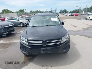 2016 Volkswagen Tiguan R-Line with VIN WVGAV7AX1GW521967, listed as a IAAI auction lot 42803643 with 128,794 mi miles and . Bid and sale history available at DreamBid. Image 6.